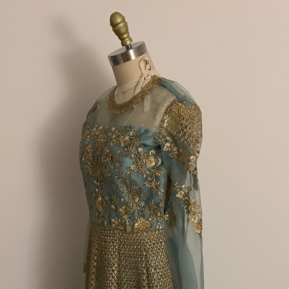 Blue Salwaar Kameez